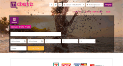 Desktop Screenshot of cibertrip.com